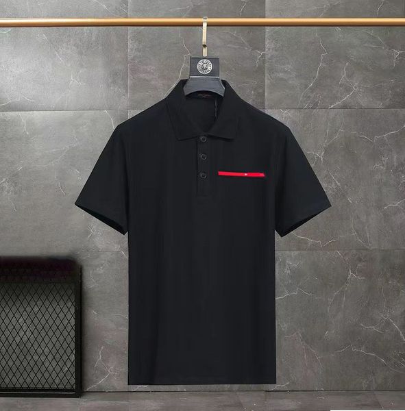 

2023 summer fashion mens tshirts mens polo short sleeve breathable tees letter pattern print men women tshirts parda size s3xl, White;black