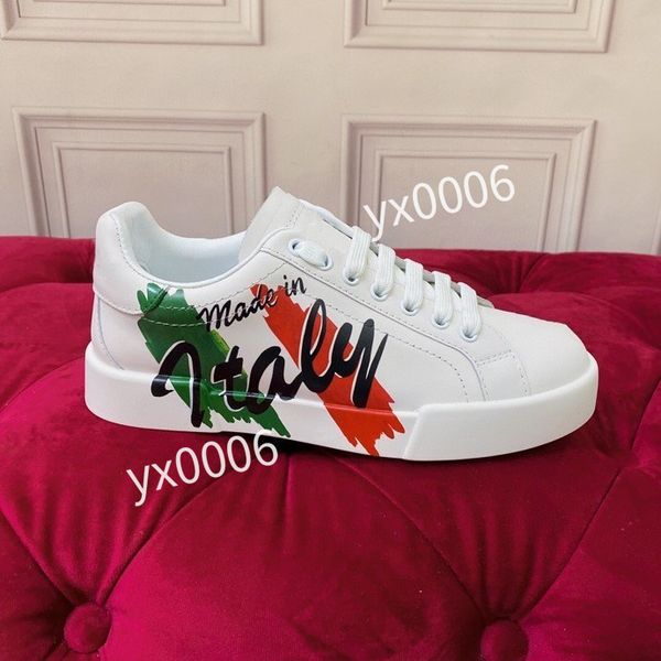 

2023 new designer calfskin casual shoes reflective sneakers vintage leather trainers fashion shoes leisure shoes platform lace-up sneaker, Black