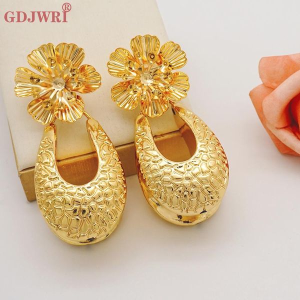 

knot fashion gold color large hoop earring for women jewelry long drop earrings ladies earrings african jewelry party gift, Silver