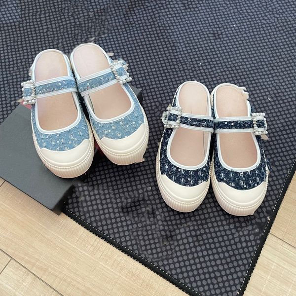 

designer woody sandals famous designer women mules flat slides light tan beige white black pink lace lettering fabric canvas slippers womens