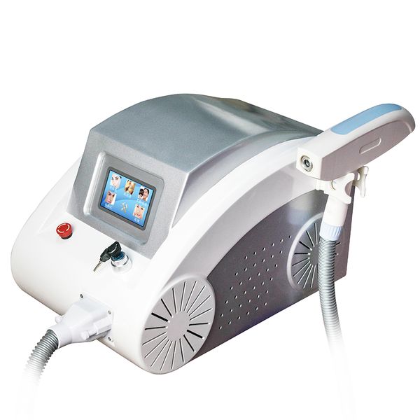 

carbon peeling laser beauty equipment q switched nd yag professional laser tattoo removal machines for clinic spa use, Black