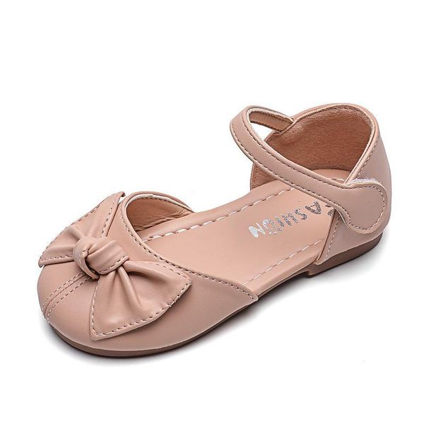 

sandals baby shoes children amoi girl bowknot princess spring autumn girls leather f11366, Black;red
