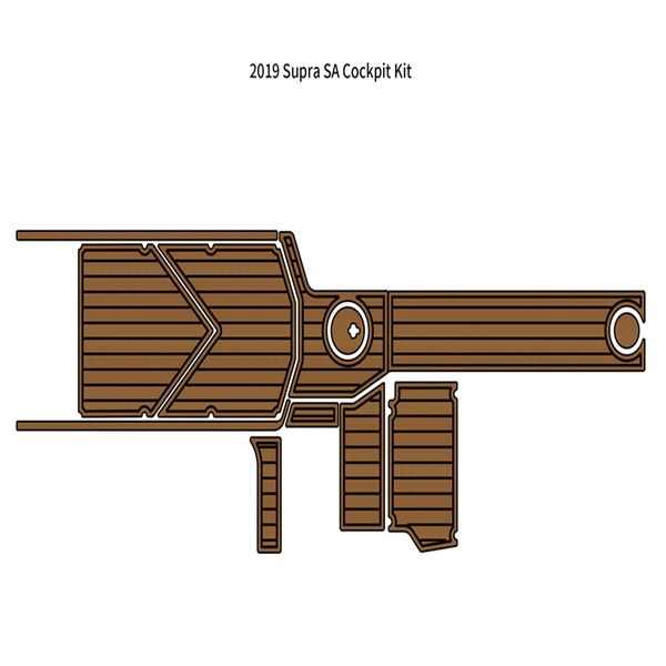 

2019 supra sa cockpit kit mat boat eva foam teak deck flooring pad self adhesive