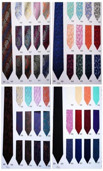 

bow ties 100pcs polyester men039s fashion paisley tie  black yellow pink blue green wine orange aqua red grey navy pu6347962, Black;gray