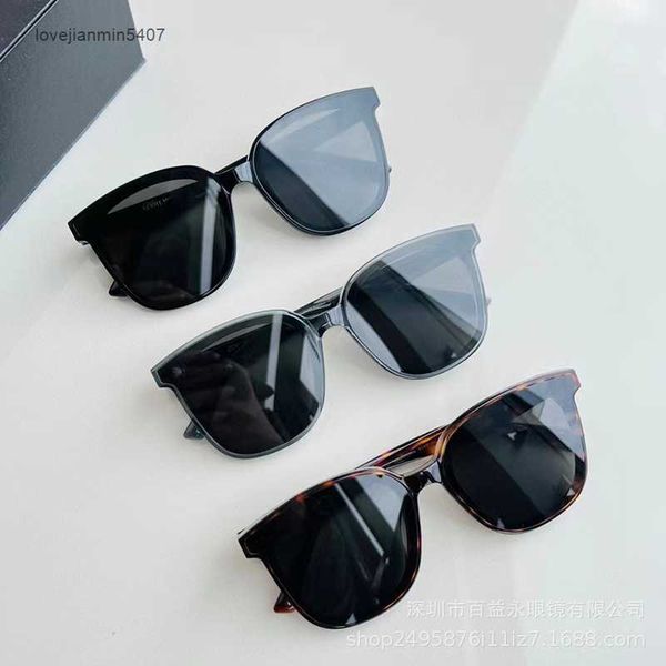 

2023fashion sunglasses 55% retail2022 new net red gm sunglass women's tan plate fashion, White;black