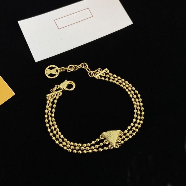 

women designer bracelet chain luxury bracelet fashion trendy pulsera lock flower letter lvsity pendant cjeweler love charms bracelets kl3c, Golden;silver