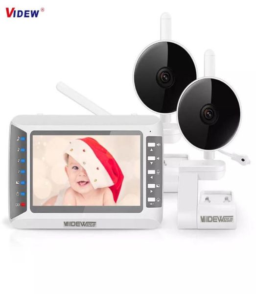 

baby monitors videw 1080p monitor 43 inch screen hd surveillance camera 2mp ir night vision security twoway audio 2210123319022