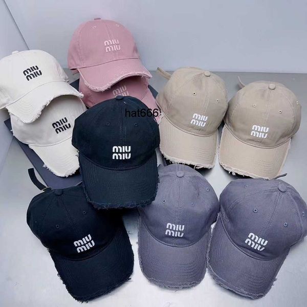 

23s miu baseball cap women's versatile face display small wide curved brim cap sunscreen cap big head cap, Blue;gray