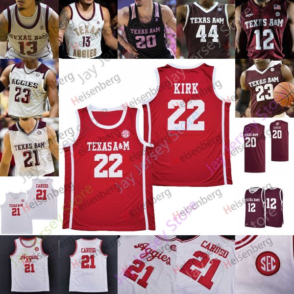 

new a m college basketball baseball aggies wears jersey texas ncaa college donald sloan jaxson robinson cashius mcneilly emanuel miller jona, Black