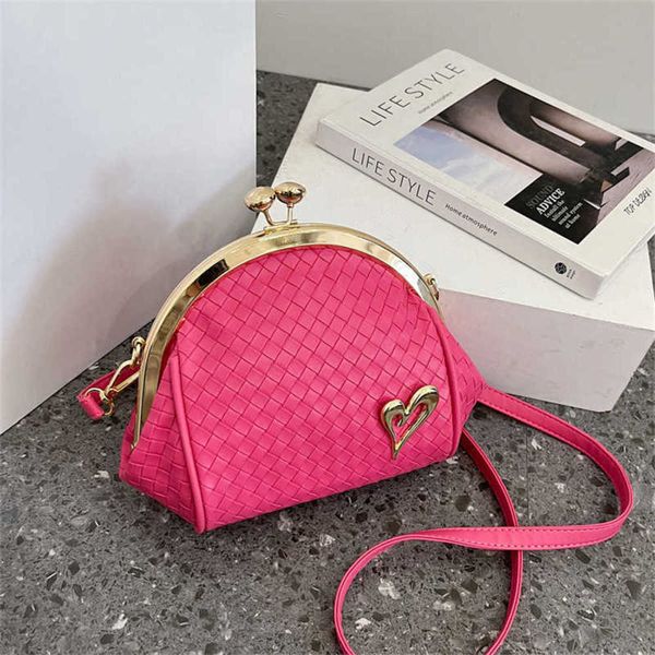 

simple bag women's 2023 autumn new fashion candy color small fresh sweet shell women's crossbody shoulder bag 230522