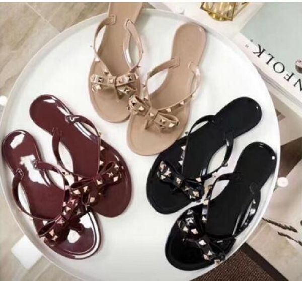 

new brand sandals women summer fashion beach shoes,flip-flops jelly casual sandals,flat bottomed slippers, beach shoes, Black