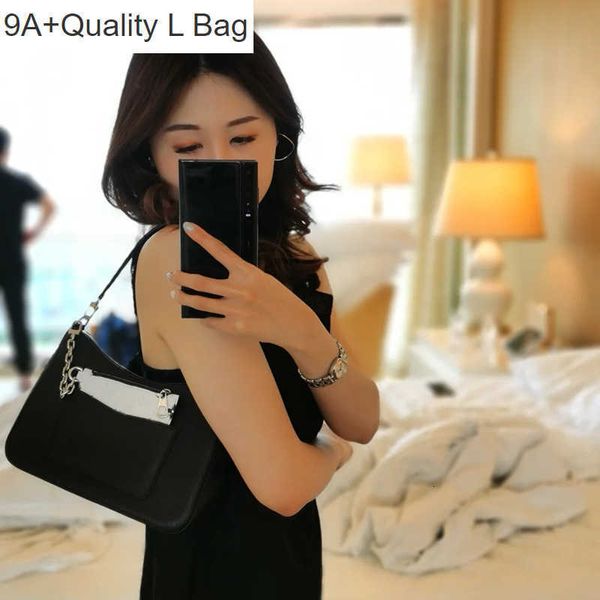 

2023 new 9a bag designer bag women bag 25 cm embossed leather detachable zipper clever use of adjustable shoulder strap, handbag cross body, Black