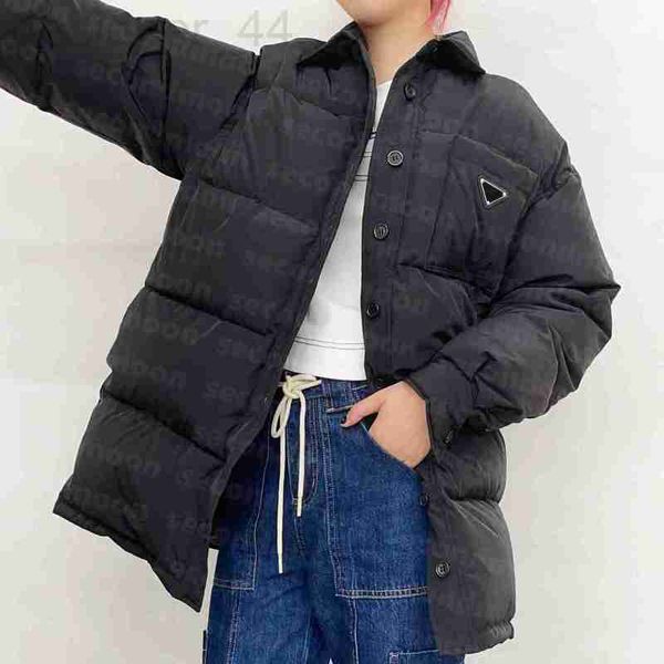 

women's down & parkas designer designer jacket winter windproof women poneck luxury jackets grade thick outerwear for woman yhku, Black