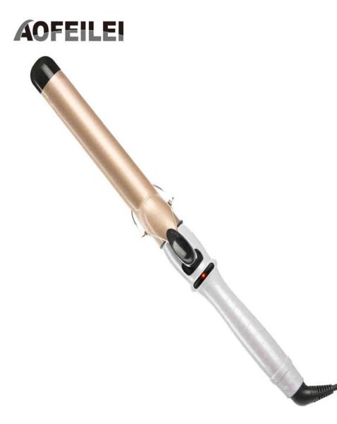 

ceramic styling tools professional hair curling iron waver pear flower cone curler roller aofeilei wand9715879