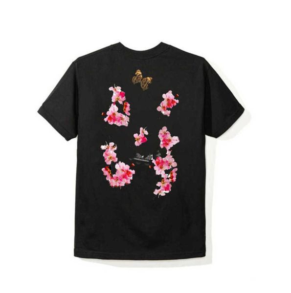 

men's t shirts fashion assc anti social club cross print t-shirt casual couple short advanced loose design5588d, White