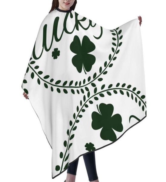 

professional barber cape polyester hair cutting salon cape water and stain resistant apron cutting hair sing clover lucky5782436