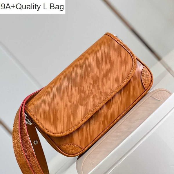 

2023 new 9a l bag delicate knockoff designer shoulder bag buci 24.5cm genuine leather crossbody bag m59386 yl054, Black