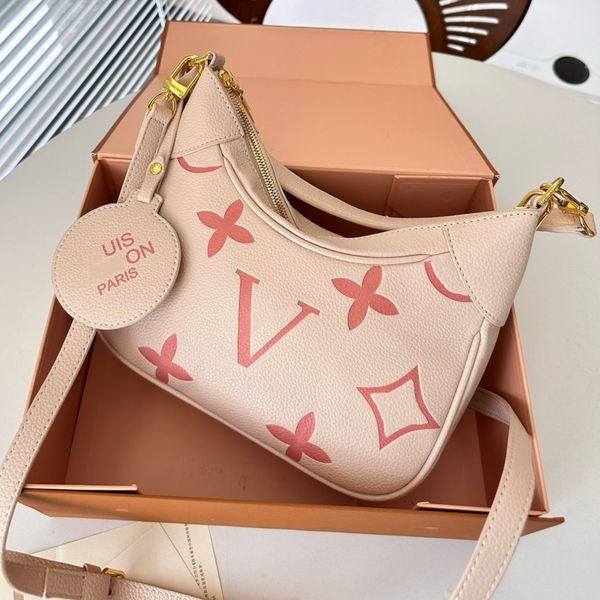 

designer bag rainbow tie dyed letter printed mahjong bag 2023 new shoulder bag classic women's underarm bag mini chain bag with box