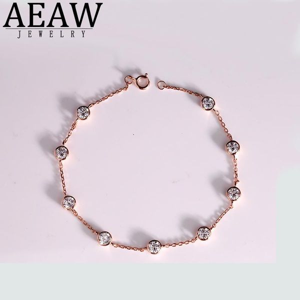 

bangle for women test positive solid 14k rose gold 4mm 2.7ctw carats df color moissanite lab grown diamond bezel bracelet, Black