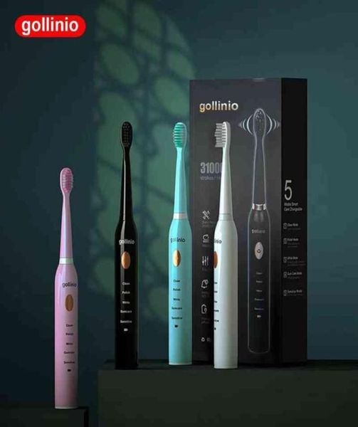 

toothbrush electric toothbrush usb fast charging powerful cleaning 5 mode waterproof xp7 delivery within 24 hours gl991115b 9005135