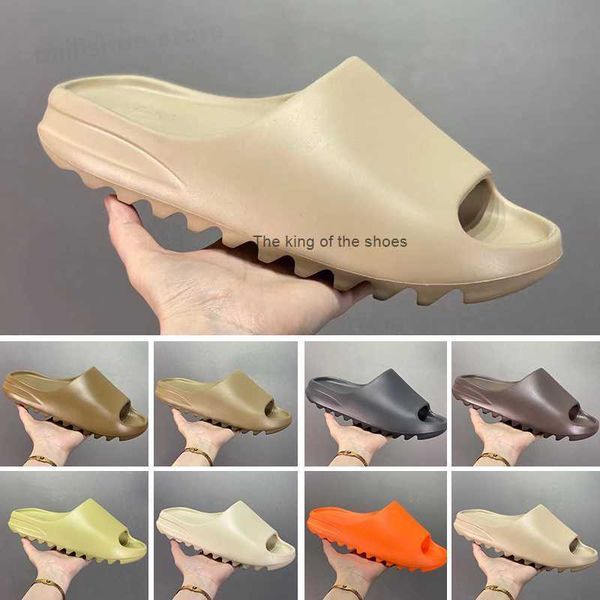 

foam runner sandals shoes slippers triple black white resin desert sand men women fashion slides orange bones sneakers 36-47 m01