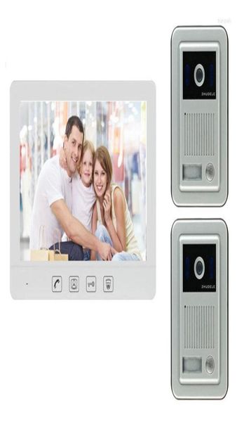 

video door phones zhudele 700tvl hd phone intercom system with doorbell ccd camera wide angle 101 inch luxury monitor night visio2665670