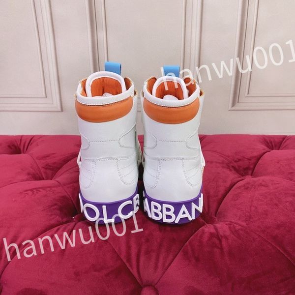 

designer canvas shoes men women high boots sneakers casual shoes platform trainers size 35-45, Black