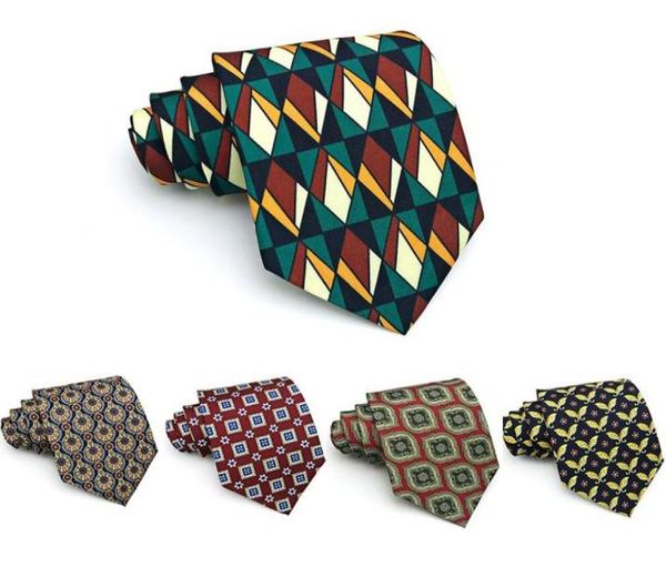 

bow ties brand vintage tie for men 9 cm wide wedding business dresses suit male necktie with gift box sxl99357965, Black;gray