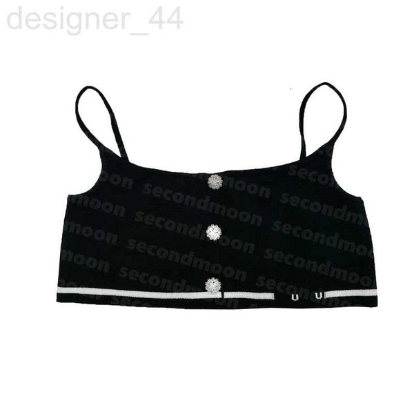 

women's tanks & camis designer women sling summer crop buttons cropped party fashion vest p35b, White