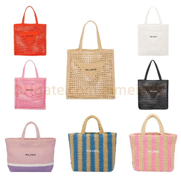 

luxury designer women shoulder bags totes fashion hand bags coconut fiber tote bags new manual items embroidery arge casual shopping bags wo