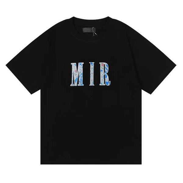 

23s mens t shirt designer t shirt mens tees fashionable trend pure cotton breathable new versatile clothing, White;black