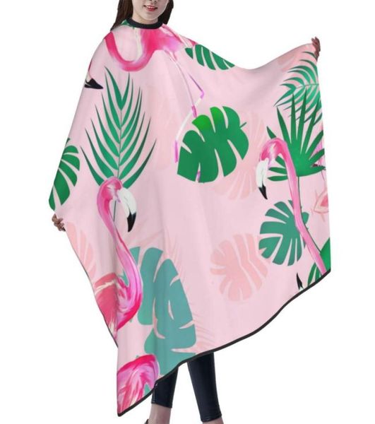 

professional barber cape polyester hair cutting salon cape water and stain resistant apron cutting hair flamingo9604369