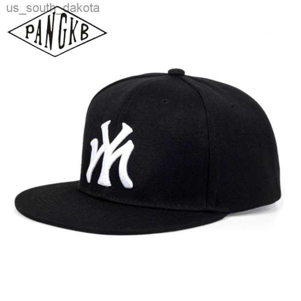 

ball caps pangkb brand my cap a spoof letter new york adjustable hip hop baseball cap for men women outdoor casual sun snapback hat l230523, Blue;gray
