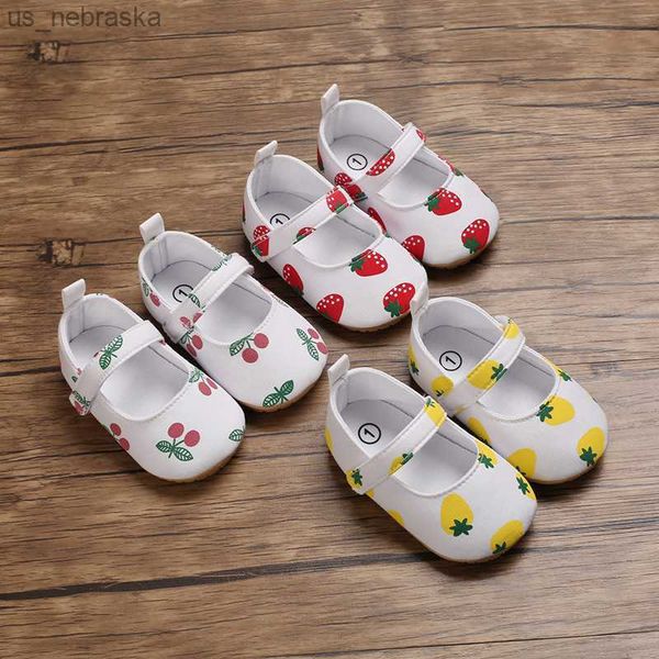 

first walkers 01y spring baby girl shoes printed strawberry cotton toddlers prewalkers rubbersoled nonslip first walkers cute fruit pattern
