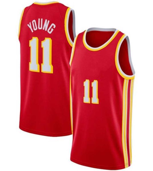 

basketball jerseys trae young jersey dejounte murray 5 11, Black;red
