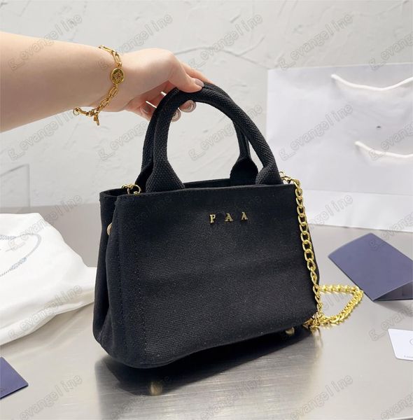 

2023 women's bags luxury canvas totes handbags canvas women shoulder bags
