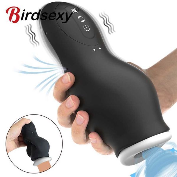 

male masturbation cup automatic telescopic rotation masturbators toys 75% off outlet online sale