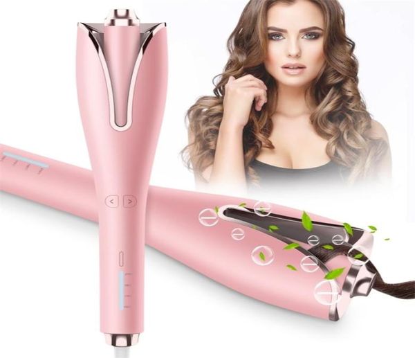 

automatic hair curler electric ceramic heating spiral wave styler electric magic heating hairdresser 2206247582272