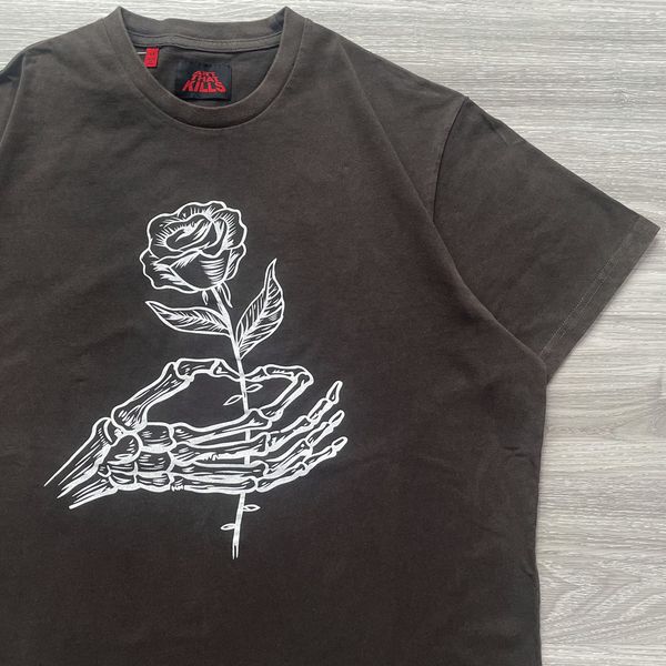 

fashion vintage black oversized summer tee t shirt men, Black;brown