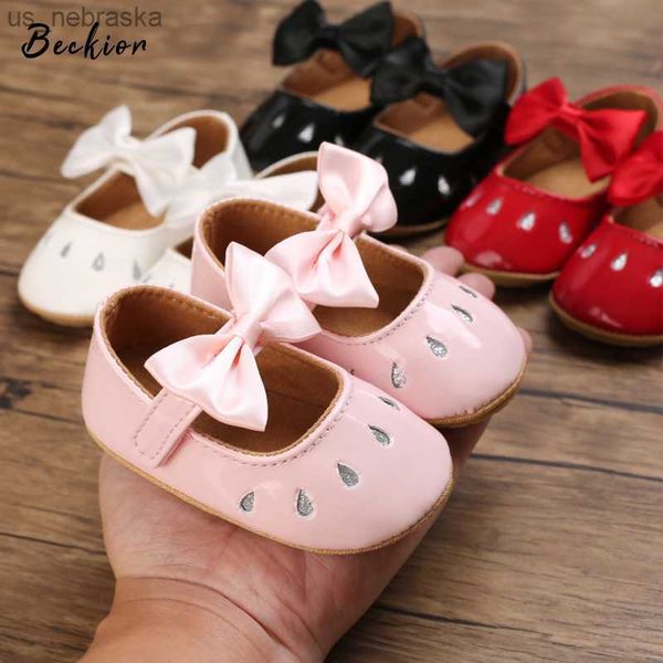 

first walkers spring autumn baby shoes pu leather newborn boys girls shoes first walkers princess bowknot pink shoes baby prewalker crib l23