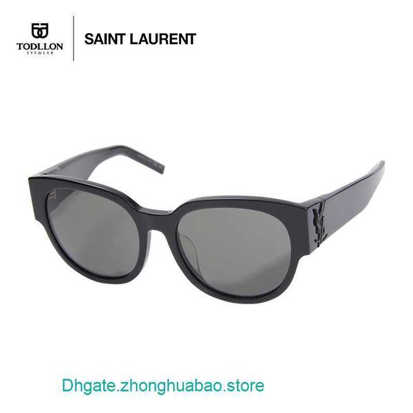 

luxury designer y s l sunglasses sunglassesdragging sister must enterins wind butterfly shaped large frame plate for women m19f, White;black