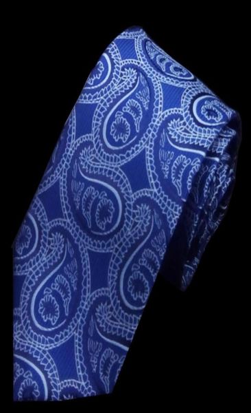 

neck ties men039s neckties for wedding groom paisley floral 8cm royal blue woven jacquard classic style heavy collections hand 3885436, Blue;purple