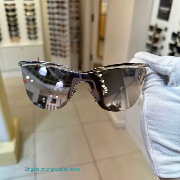 

designer sunglasses brand y s l for women and men jj american silver personality sunglasses sl 249 slvr 99-1-140 4bff, White;black