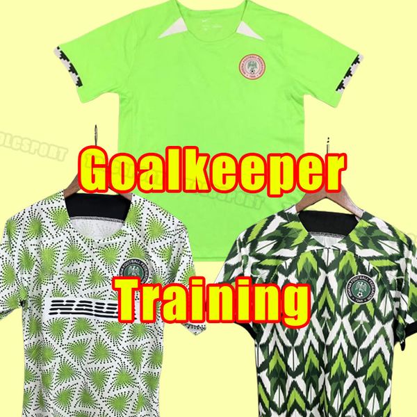 

23 24 nigerian okocha soccer jersey home 2023 2024 away okechukwu ighalo ahmed musa ndidi mikel iheanacho football shirts training suit goal, Black;yellow