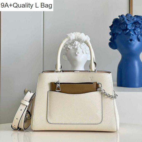 

2023 new 9a l bag delicate knockoff designer shoulder bag marelle tote bb 25cm luxury crossbody bag m20520 yl137 69pc, Black