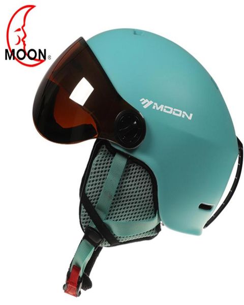 

ski helmets moon ing helmet goggles integrallymolded pceps outdoor sports snowboard lightcolored items for 2204091303