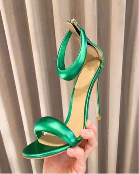 

stiletto high heeled summer sandals 22ss real leather wedding dress pumps cutout platform slingback slides flip flops beach walkin9728576, Black