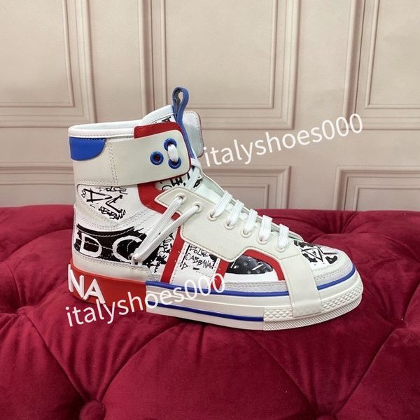 

2023 designer calfskin casual shoes men women vintage sneaker reflective sneaker platform trainers sneakers lace-up, Black