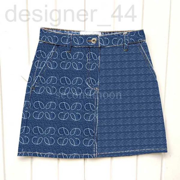 

skirts designer women vintage denim spring summer mini skirt designer waist short dress 3o9q, Black
