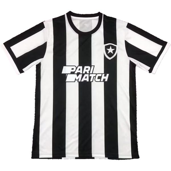 

2023 2024 botafogo fr soccer jersey rj joao victor soares sauer matheus luis henrique paula marcal 23 24 football shirt, Black